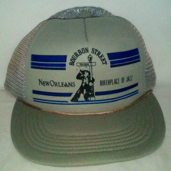 Other - New Orleans Bourbon St. Jazz Baseball Cap: Adjustable. Retro. Unisex
